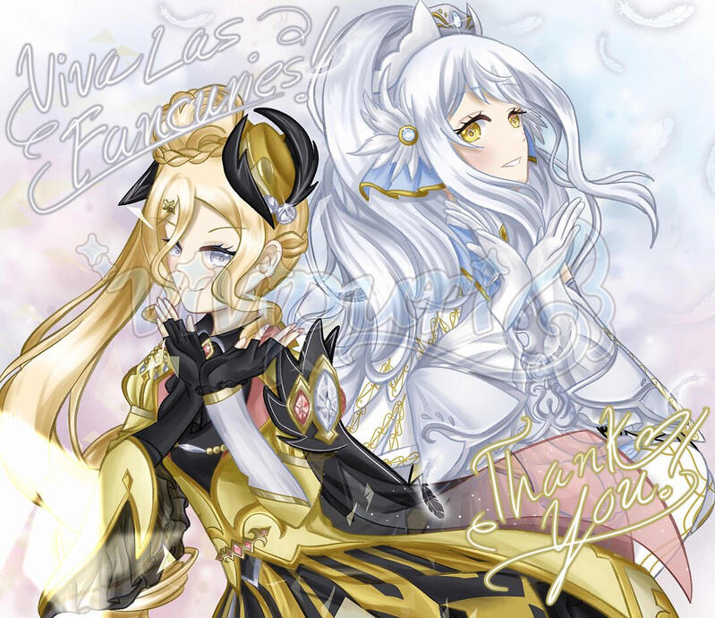 Viva Las Fancuries! Cure Platina &amp; Cure Aurea